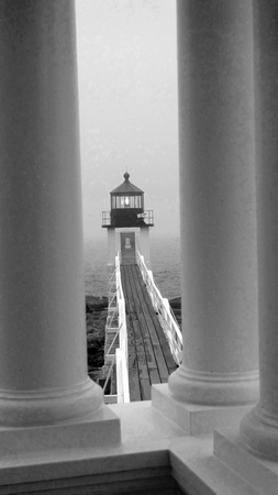 Between the Columns, Marshall Point Light, Port Clyde
