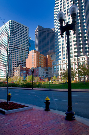 Looking across to The Rose Kennedy Greenway