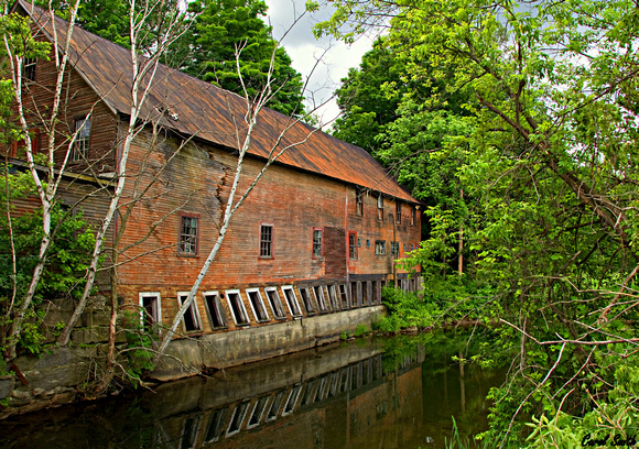 Abandoned Mill In Barton VT