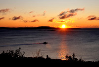 Sunrise over Frenchman's Bay, Bar Harbor
