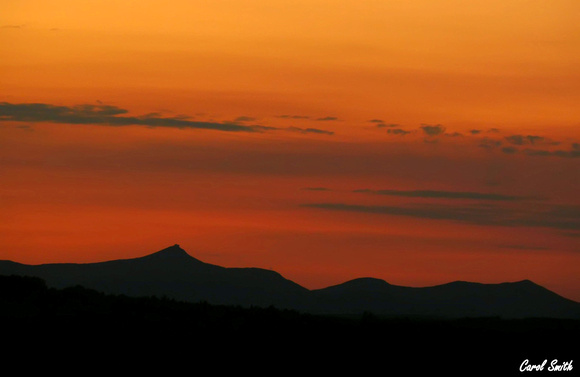 Sunset Over Jay Peak