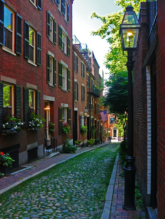 Acorn Street, Beacon Hill Boston MA