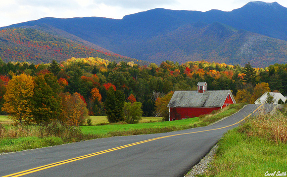 Images by Carol Smith | Vermont Photos | Mt. Mansfield From Cambridge VT